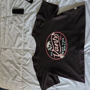 Vans crop top t-shirt!